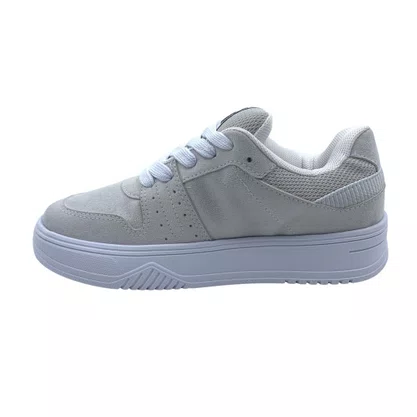Tênis Casual Chilli Beans Feminino Camurça Off White 2588604