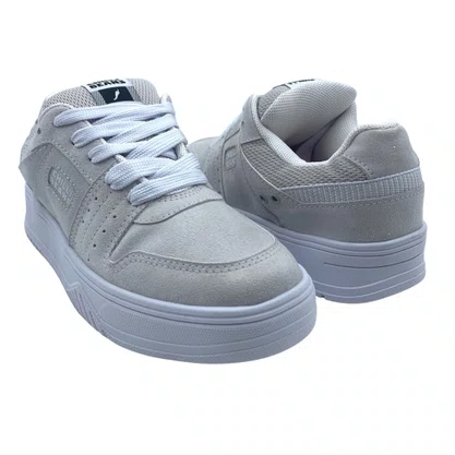 Tênis Casual Chilli Beans Feminino Camurça Off White 2588604