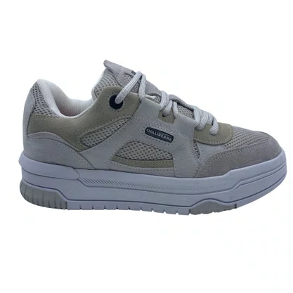 Tênis Casual Chilli Beans Masculino Camurça Cinza 2594665