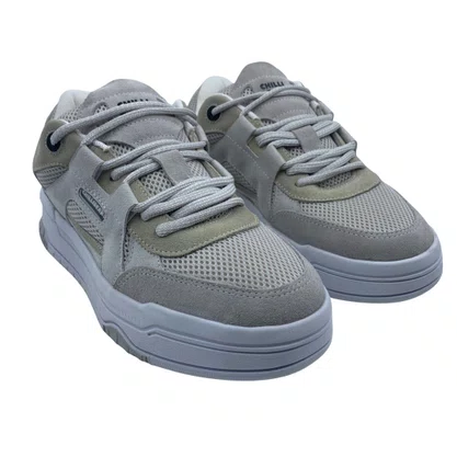 Tênis Casual Chilli Beans Masculino Camurça Cinza 2594665