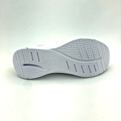 Tênis Casual Comfortflex Tecido Knit Branco 2090403