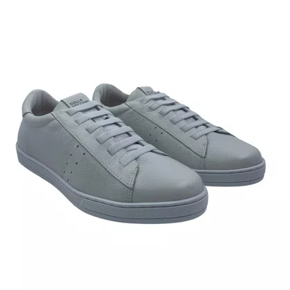 Tênis Casual Couro Dalla Vecchia Branco 20170393