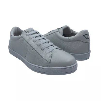 Tênis Casual Couro Dalla Vecchia Branco 20170393