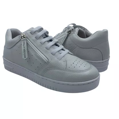 Tênis Casual Couro Dalla Vecchia Branco 20710138