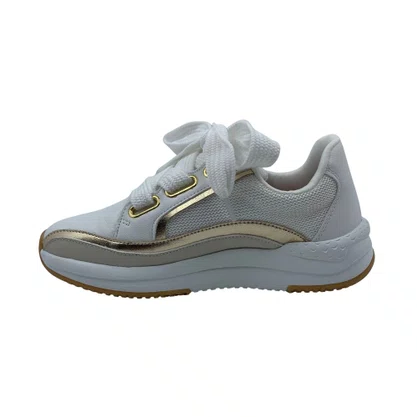 Tênis Casual Feminino Bebecê Branco 1382687