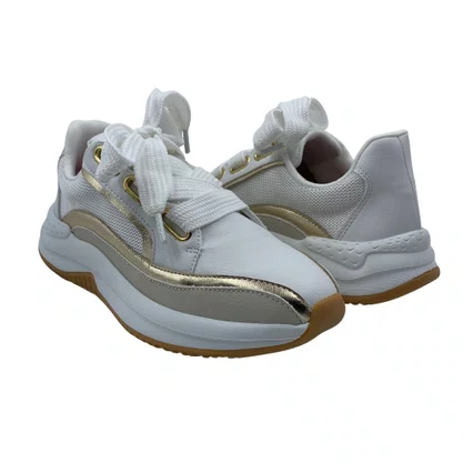 Tênis Casual Feminino Bebecê Branco 1382687
