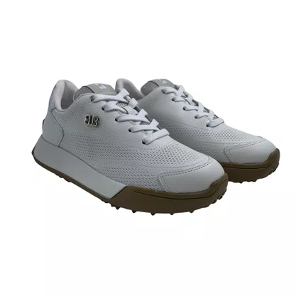Tênis Casual Feminino Bottero em Couro Branco 371506