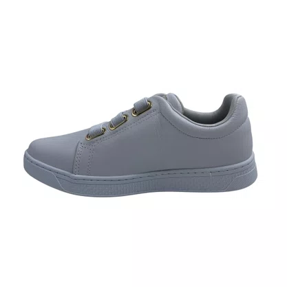 Tênis Casual Feminino Comfortflex em Couro Branco 2565308