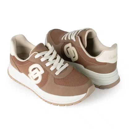 Tênis Casual Feminino Dakota Impulse+ Marrom D2021