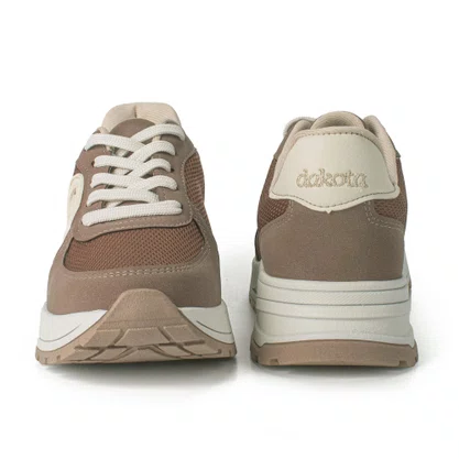 Tênis Casual Feminino Dakota Impulse+ Marrom D2021