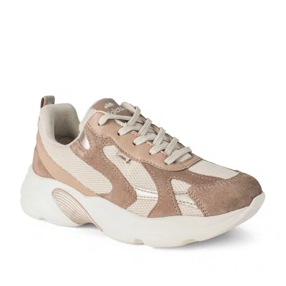 Tênis Casual Feminino Dakota Impulse+ Marrom D2051