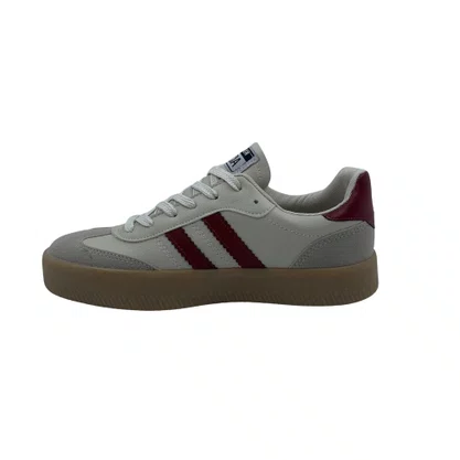 Tênis Casual Feminino Sua Cia Street Cinza 16336 Solado Alto