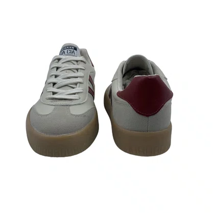 Tênis Casual Feminino Sua Cia Street Cinza 16336 Solado Alto