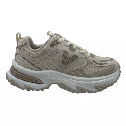 Tênis Casual Feminino Via Marte Bege 33900207