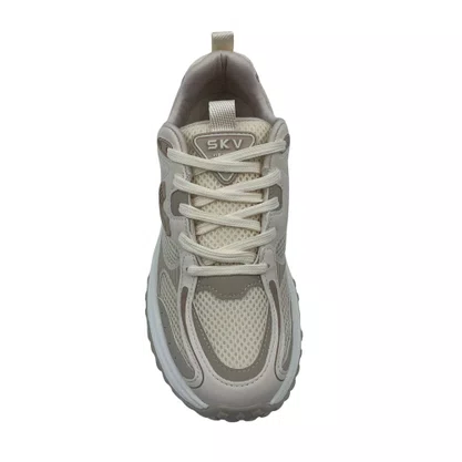 Tênis Casual Feminino Via Marte Bege 33900207