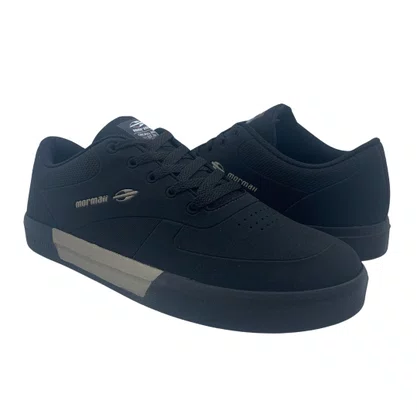 Tênis Casual Masculino Mormaii Preto Smash