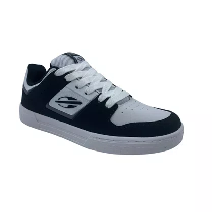 Tênis Casual Masculino Mormaii Urban Joaca Preto e Branco