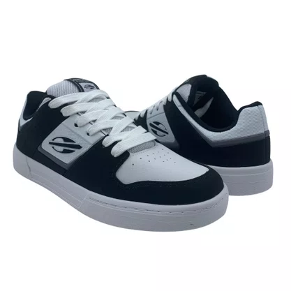 Tênis Casual Masculino Mormaii Urban Joaca Preto e Branco