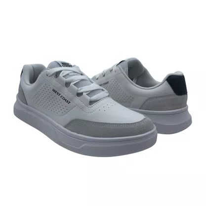 Tênis Casual Masculino West Coast Bristol Branco