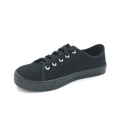 Tênis Casual Moleca Lona Preto 5672.100
