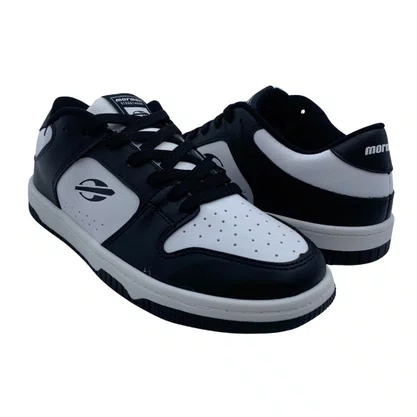 Tênis Casual Mormaii Masculino Branco com Preto Action