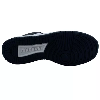 Tênis Casual Mormaii Masculino Branco com Preto Action