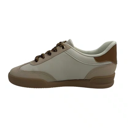 Tênis Casual Piccadilly Bege 903001 Conforto