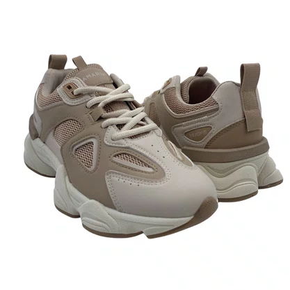 Tênis Casual Ramarim Sneakers Bege 2590231