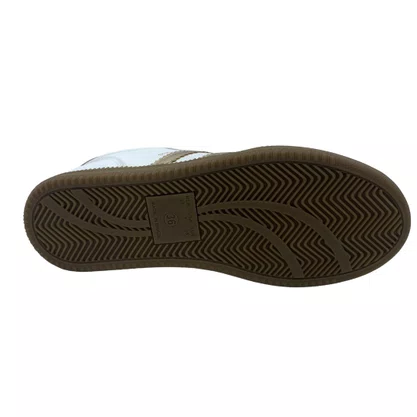 Tênis Casual Sua Cia Street Branco com Dourado 16327