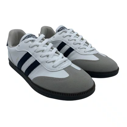 Tênis Casual Sua Cia Street Branco com Preto 16327