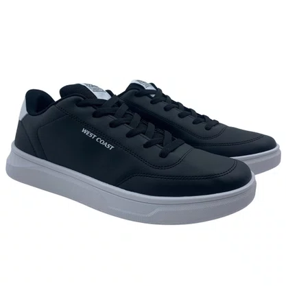 Tênis Casual West Coast Masculino Preto Sunset