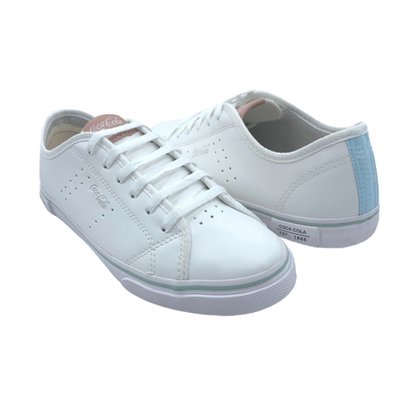 Tênis Coca-Cola Feminino Casual Branco 2337