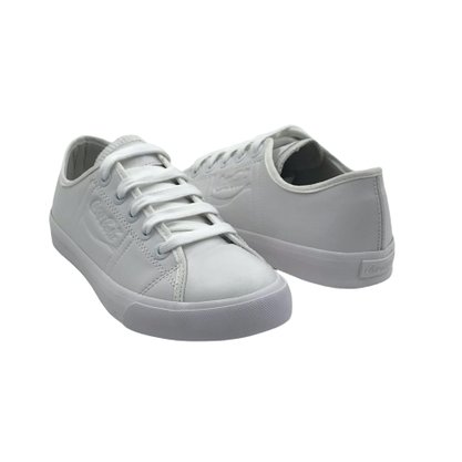 Tênis Coca Cola Feminino Casual Couro Branco 2288