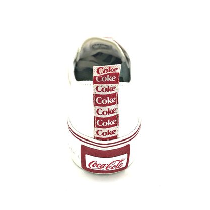 Tênis Coca-Cola Feminino Flatform Couro Branco Rambla 1799