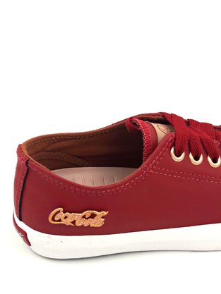 Tênis Coca-Cola Feminino Vermelho Floater Low CC0887