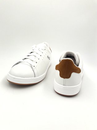 Tênis Coca-Cola Masculino Couro Natural Branco Sevem
