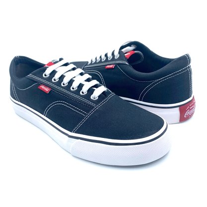 Tênis Coca-Cola Unissex Casual Preto 2400