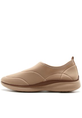 Tênis Comfortflex Casual Avelã Tecido Elastano 1965303