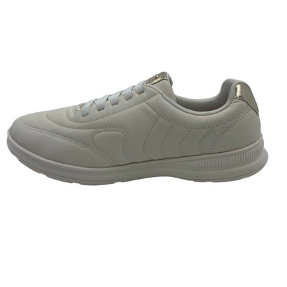 Tênis Comfortflex Casual Calce Fácil Bege 2558302