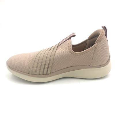 Tênis Comfortflex Casual Nude Tecido Elástico 2065305