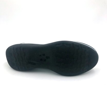 Tênis Comfortflex Casual Preto Tecido Elástico 2065305