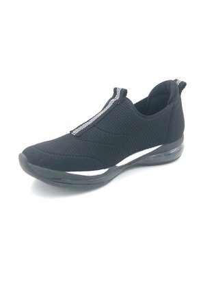 Tênis Comfortflex Com Amortecedor Tecido Preto 2058301