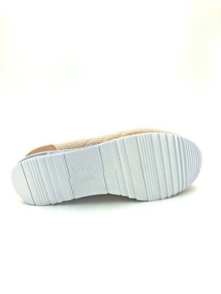 Tênis Comfortflex Creme 2049402 Tecido Com Amortecedor