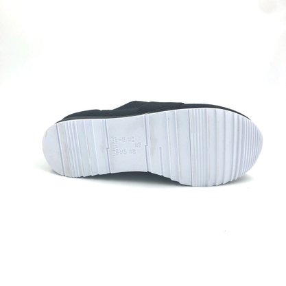 Tênis Comfortflex Preto 1949405 Tecido Com Amortecedor