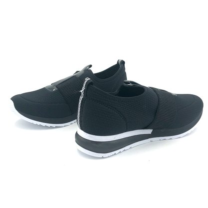 Tênis Comfortflex Preto 1949405 Tecido Com Amortecedor