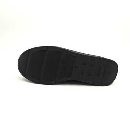 Tênis Comfortflex Preto de Tecido Elastano 1961305