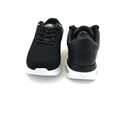 Tênis Comfortflex Tecido Preto Com Amortecedor 2248304
