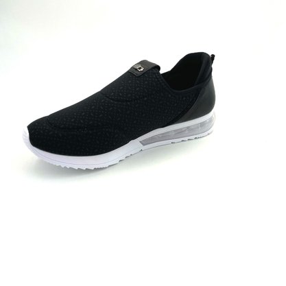 Tênis Comfortflex Tecido Preto Com Amortecedor 2249304