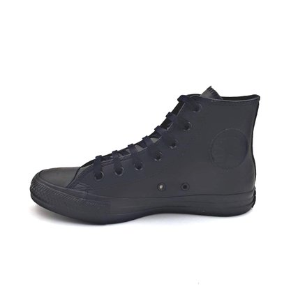 Tênis Converse All Star Abotinado Preto Monochrome