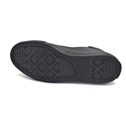 Tênis Converse All Star Abotinado Preto Monochrome